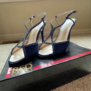 Red Carpet Navy Heel